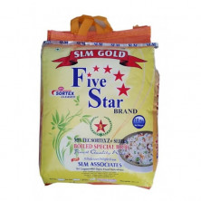 S.L.M Gold - 5 star boiled rice 5kg