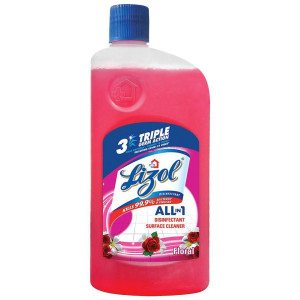 Lizol Disinfectant Surface & Floor Cleaner Liquid, floral
