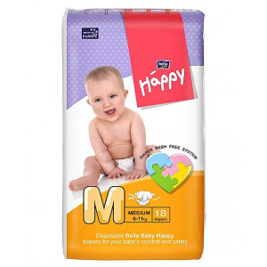 Bella Happy Diapers M 18's