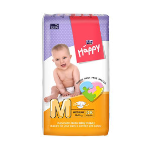 Bella Happy Diapers M 38's
