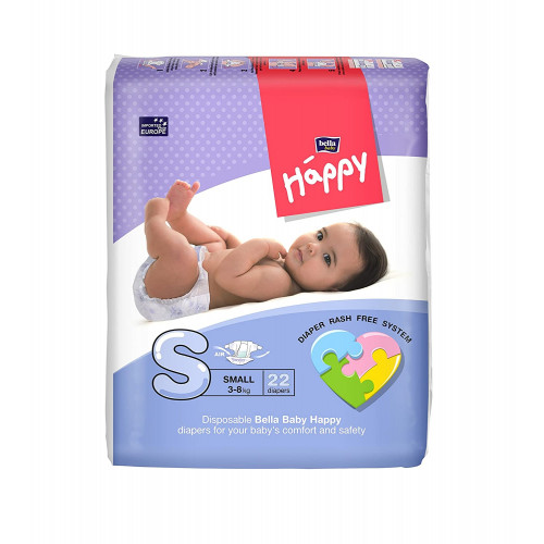 Bella Happy Diapers S 5's