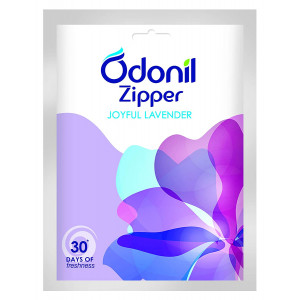Odonil Lavender Zipper Pouch 10g-1Pc