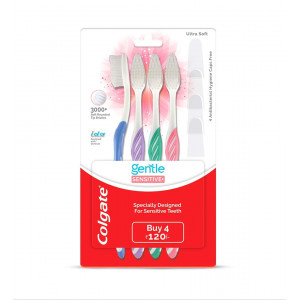 Colgate Gentle Sensitive Toothbrush-4pack
