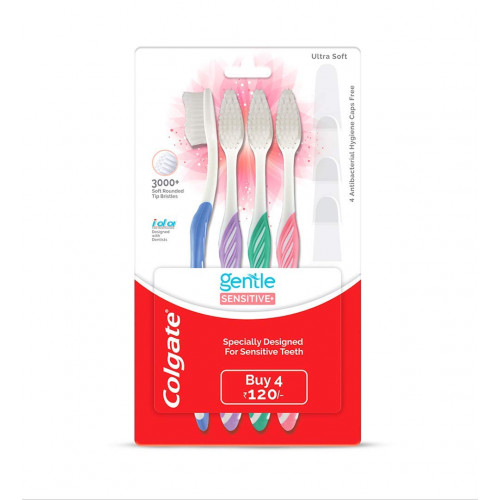 Colgate Gentle Sensitive Toothbrush-4pack