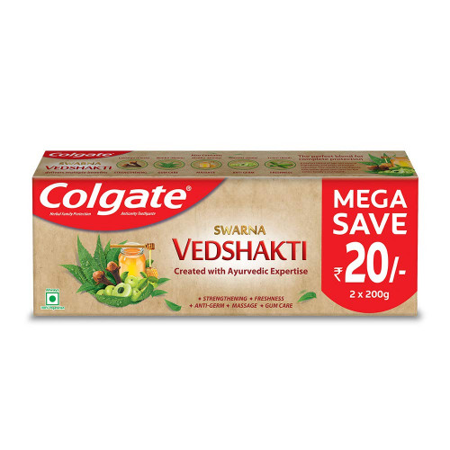 Colgate Swarna Vedshakthi Toothpaste-400g