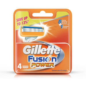 Gillette Fusion Cartridge, 4 Count