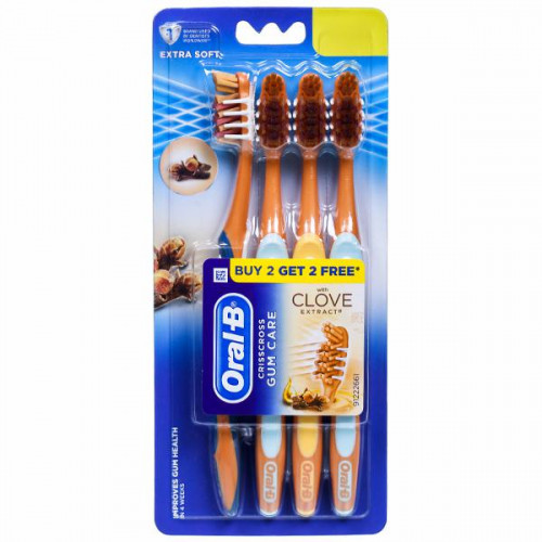 Oral-B Gum Care with Clove Soft Toothbrush-(Buy 2 Get 2 Free)