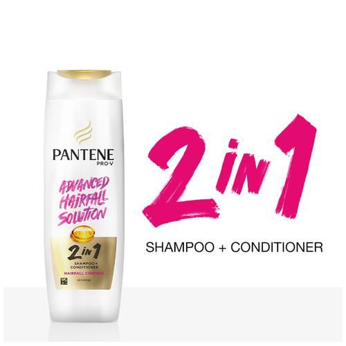 Pantene 2 In 1 Hairfall Control Shampoo + Conditioner 340ml