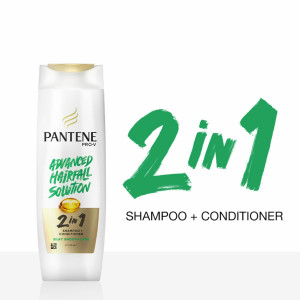 Pantene 2 In 1 Silky Smooth Care Shampoo + Conditioner 340ml