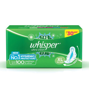 Whisper Ultra Clean XL 30s