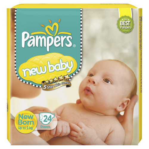 Pampers Active Baby New Born  24s