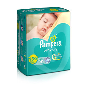 Pampers Baby Dry Small-22s