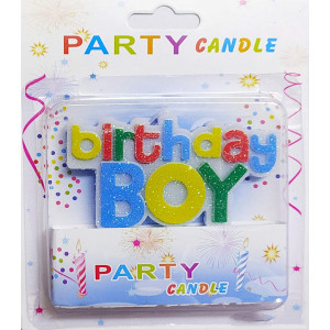 Birthday Boy Candle-1Pc