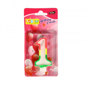 Birthday Candle NO.1-(1Pc)