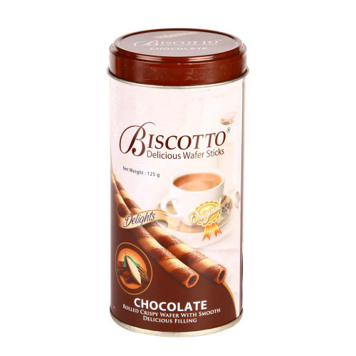 Biscotto Chocolate Wafers Sticks-125g