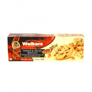 Walkers Toffee and Pecan Biscuits-150g