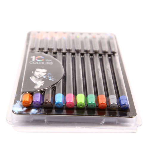 Flair Carbonix Ball Pens-10 Ink Colours