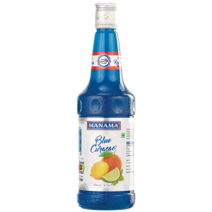 Manama Blue Curacao syrup -750ml