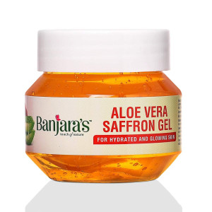 Banjara's Aloe Vera Saffron Gel