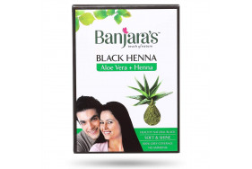 Banjara's Black Henna Aloe Vera Powder
