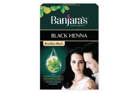 Banjara's Black Henna Brazilian Black 6x9g