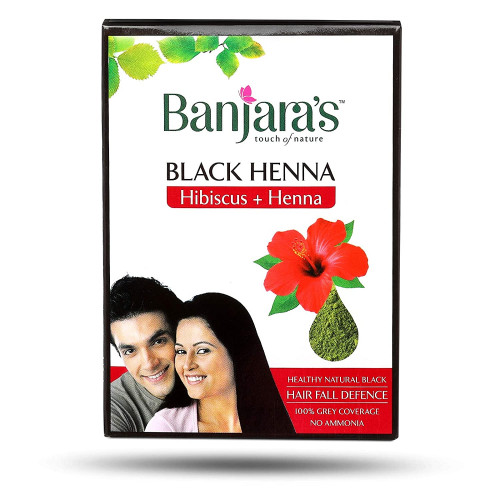 Banjara's Black Henna Hibiscus Powder