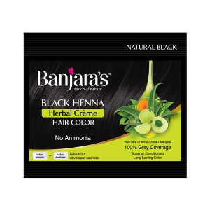 Banjara's Natural Black Henna Creme