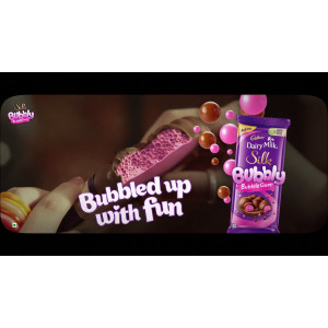 Cadbury Silk Bubbly Bubblegum