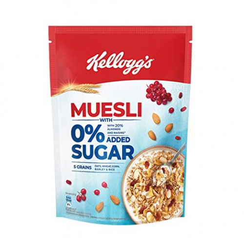 Kelloggs Muesli No Added Sugar 