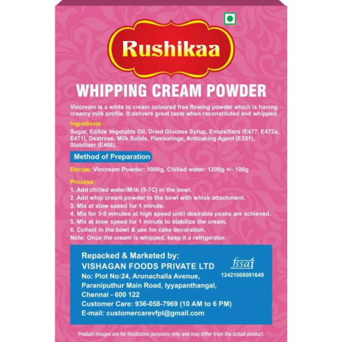 Rushikaa Whipping Cream Powder