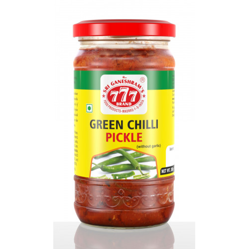 777 Green Chilli Pickle