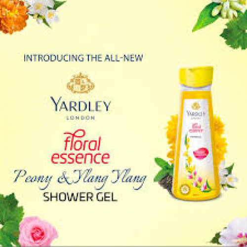 Yardley Floral Essence Shower Peony Ylang Ylang