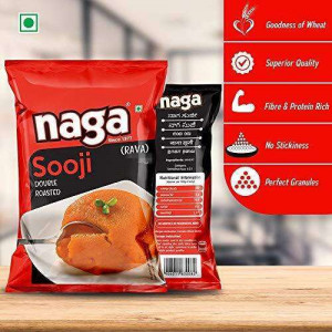 Naga Sooji Double Roasted Sooji