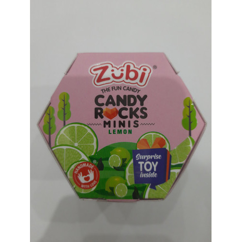 Zubi Candy Rocks Minis Lemon