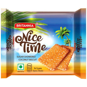 Britannia Nice Time - Sugar Showered Coconut Biscuits