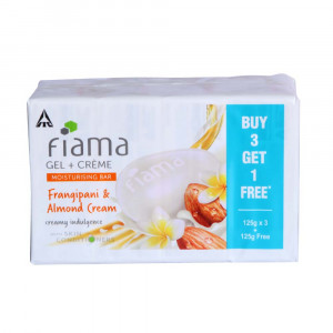 Fiama Gel Bar Frangipani Almond Cream (buy 3 get 1)