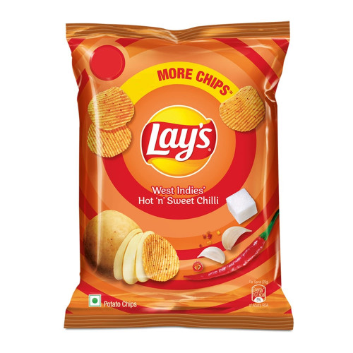 Lays Hot And Sweet Chilli Potato Chips