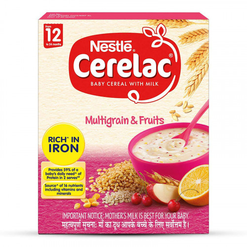 Nestle Cerelac Stage 4 Multigrain & Fruits Poshan