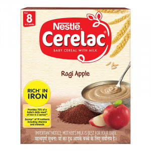 Nestle CERELAC Baby Cereal with Milk, Ragi Apple