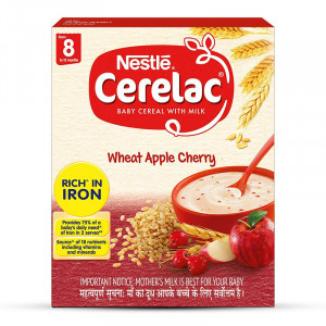 Nestle Cerelac Stage 1 Wheat Apple Cherry