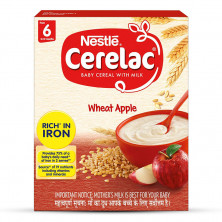 Nestle Cerelac Stage 1 Wheat Apple Pohan