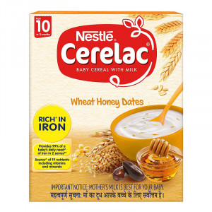 Nestle Cerelac Stage 3 Wheat Honey Dates Poshan