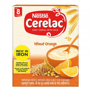 Nestle Cerelac Stage 2 Wheat Orange 