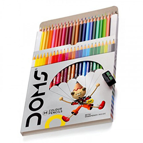 Doms Colour Pencils - 24 Colours