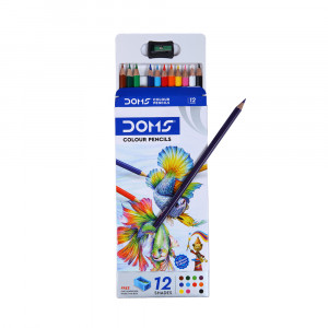 Doms colour pencils 12 Shades
