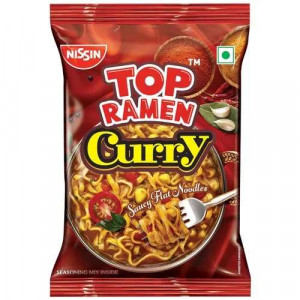 Top Ramen Curry Veg Noodles